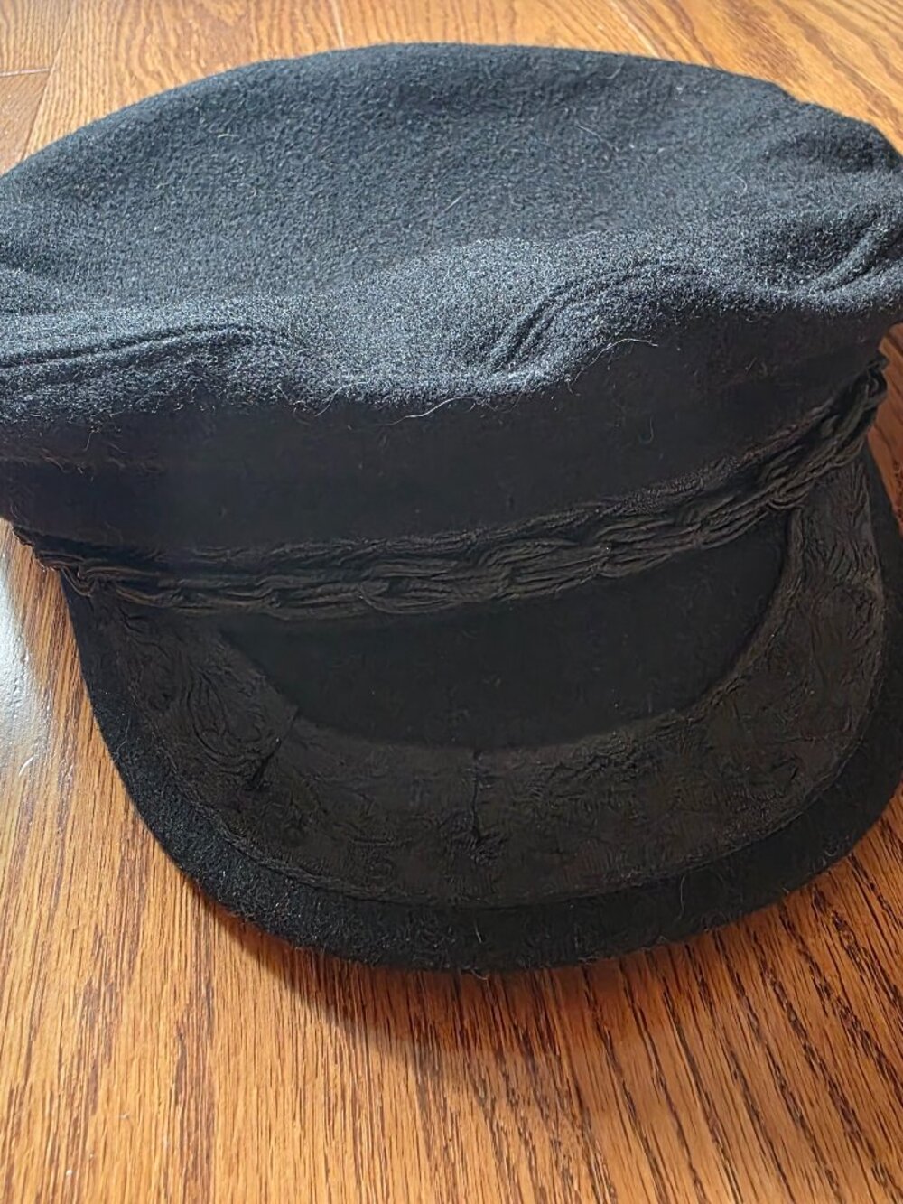 Goorin Bros Black Greek Fisherman's Cap